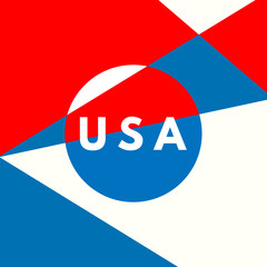 Happy USA Independence day card