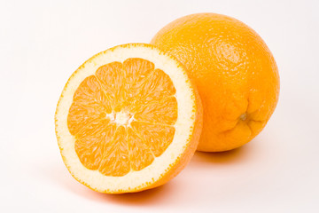 Fototapeta premium Oranges. Part of orange. Studio shoot.
