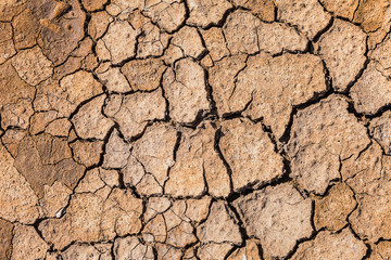 cracked broken ground texture