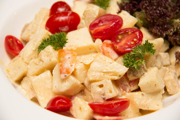 pineapple Fresh fruits salad