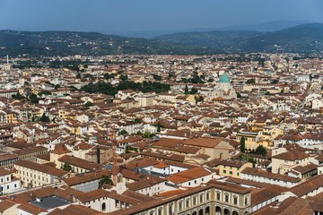 view over florence from cattedrale di Santa Maria del Fiore