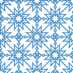 Abstract seamless geometric pattern