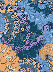flower seamless pattern