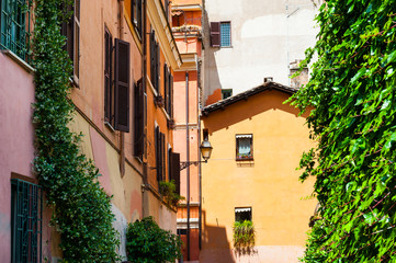 Fototapeta na wymiar Street in Rome, Italy