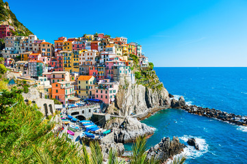 Cinque Terre national park, Italy - obrazy, fototapety, plakaty