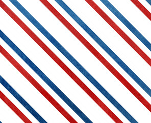 Watercolor dark blue and red striped background.