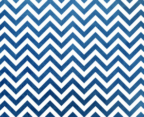 Watercolor dark blue stripes background, chevron.