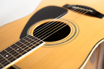 Obraz premium Acoustic Guitar, Musical Instrument