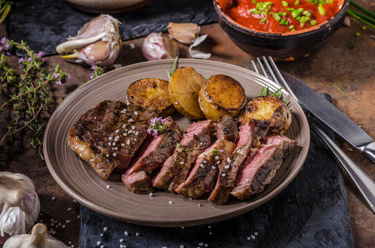 Rib eye steak