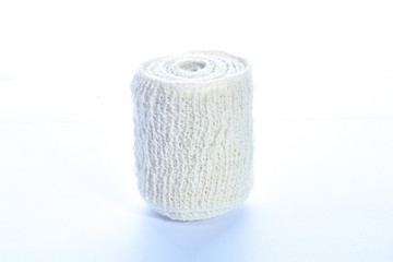 Medical bandage roll isolated