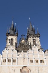 Tyn Church in Prague, Czech Republic
