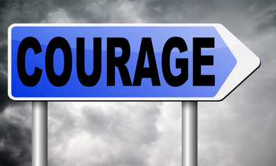 Obraz premium courage