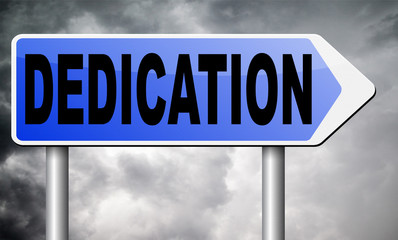 Obraz premium dedication