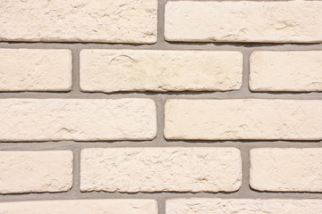 Brick wall in a close up