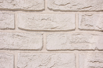 Brick wall in a close up