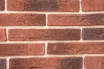 Obraz premium Brick wall in a close up