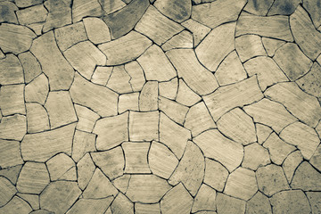 Vintage brick wall design background