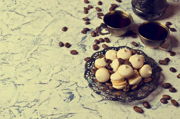 Biscuits with meringue