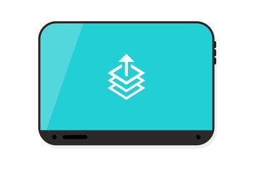 Tablet vector illustration