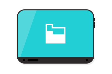 Tablet vector illustration