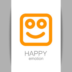 happy emotion template