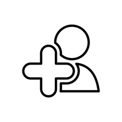 Social media concept represented by User icon. isolated and flat illustration 