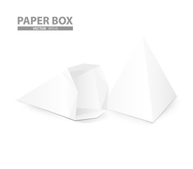 creative package design isolate on white background
