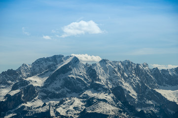 Fototapeta na wymiar Bayerische Alpen