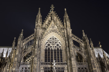 Fototapeta premium Südansicht Dom, Köln, Nordrhein-Westfalen, Deutschland, Europa