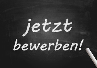 Obraz premium Bewerben auf Stellenangebot