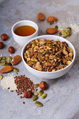 Bowl of granola