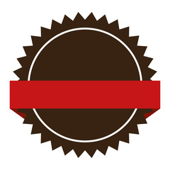 label concept represented by seal stamp icon. isolated and flat illustration 