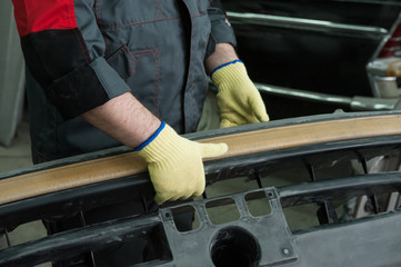 Repairing automotive body