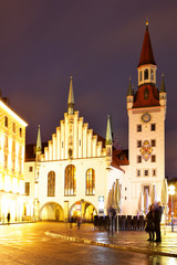 Fototapeta premium Old Town hall in Munich