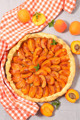 homemade apricot cake