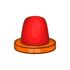 Siren icon, cartoon style