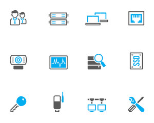 Duotone Icons - Computer Network