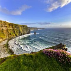 Cliffs of Moher at sunset, Co. Clare, Ireland