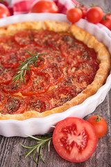 tomato quiche