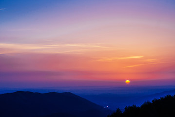sky at sunset