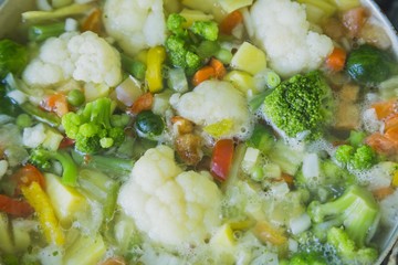 Delicious vegetables stew