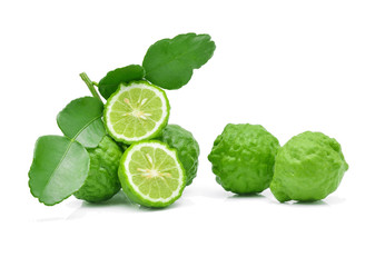 Bergamot on white background.
