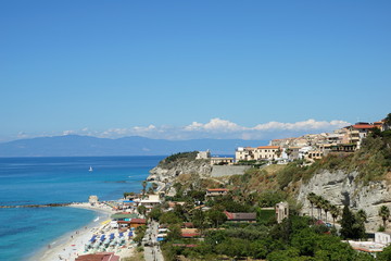 Obraz premium Strand bei Tropea