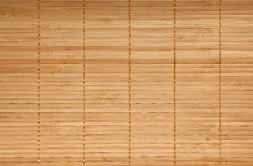 Brown beige bamboo wood mat background texture