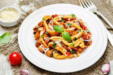eggplant tomato basil pasta
