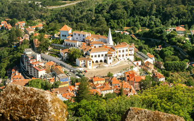 Obraz premium Sintra Palace, Portugal