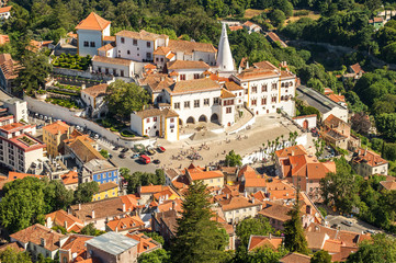 Fototapeta premium Sintra Palace, Portugal