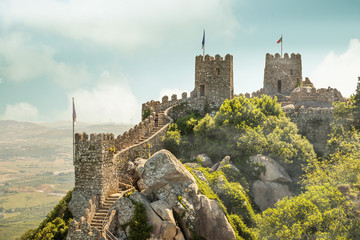 Moorish Castle, Sintra - obrazy, fototapety, plakaty