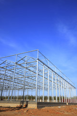 Steel frame structure
