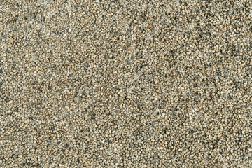 Cement with small gravel texture